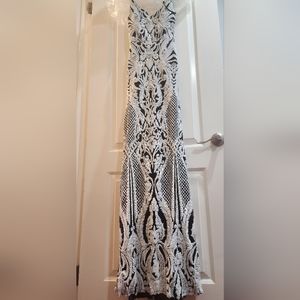 Like new beautiful beaded gown